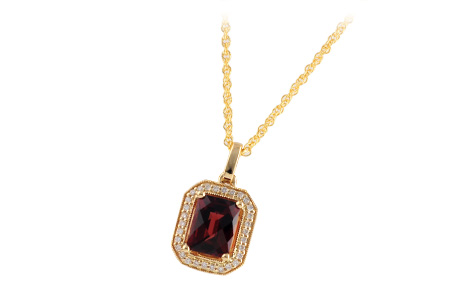 H242-11447: NECK 1.93 GARNET 2.04 TGW