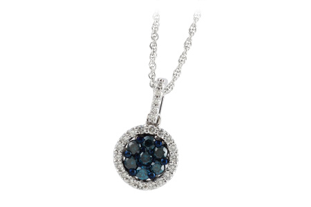 H242-14102: NECK .32 BLUE DIAS .54 TW