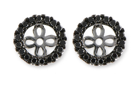 H243-01374: EARRING JACKETS .25 TW (FOR 0.75-1.00 CT TW STUDS)