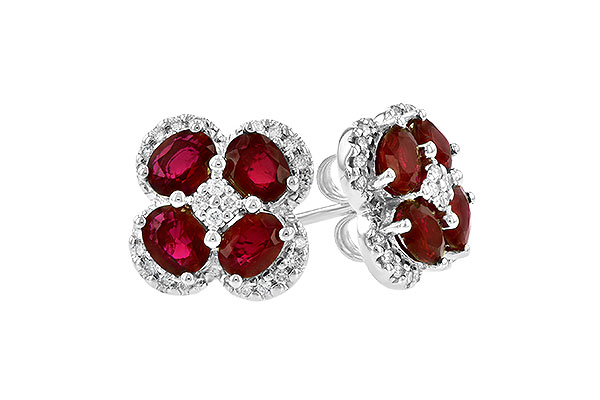 H244-82329: EARR 1.48 RUBY 1.64 TGW