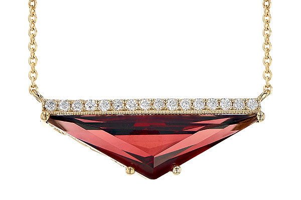H244-87774: NECK 2.85 GARNET 2.95 TGW