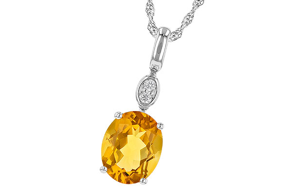 H244-89629: NECK 2.04 CITRINE 2.07 TGW (10x8MM CIT)