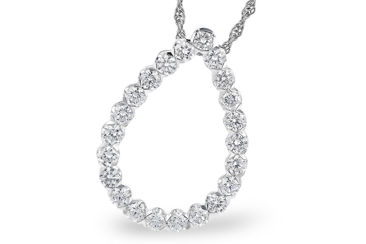 H327-59629: NECKLACE 1.00 TW