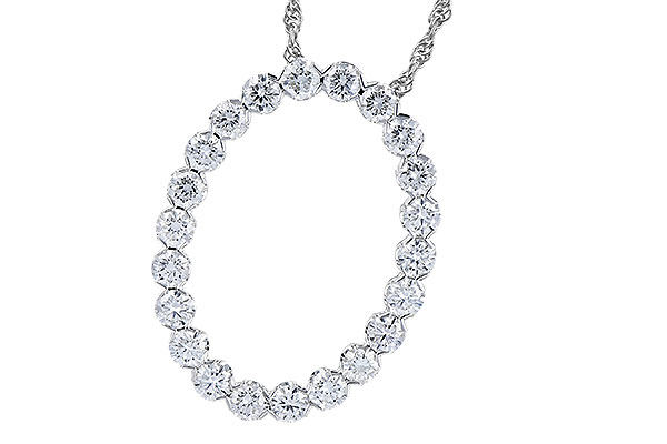 H327-60456: NECKLACE 1.00 TW