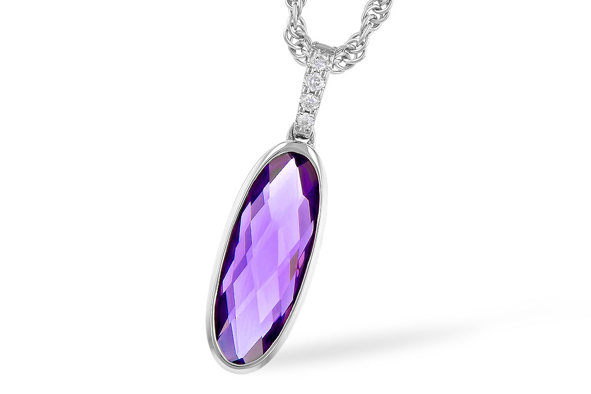 H327-63229: NECK 1.67 AMETHYST 1.70 TGW