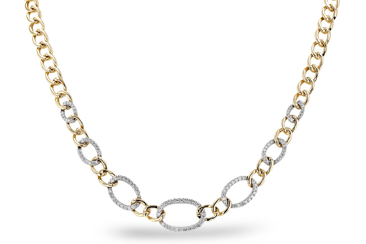 H328-46883: NECKLACE 1.15 TW (17")