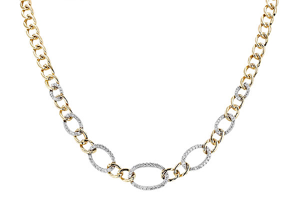 H328-46883: NECKLACE 1.15 TW (17")