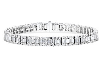 H328-47783: BRACELET 2.72 TW BAGUETTES 4.10 TW