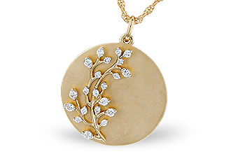 H329-36847: NECKLACE .24 TW