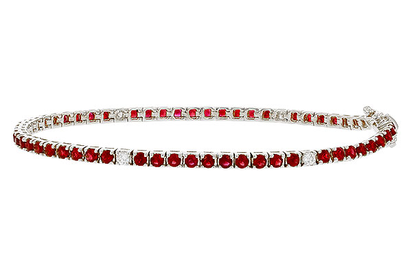 H329-37811: BRACELET 3.04 RUBY 3.29 TGW (7")