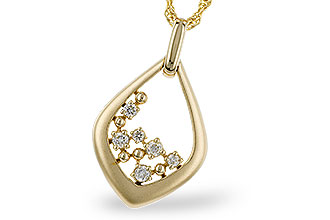 H329-38683: NECKLACE .25 TW