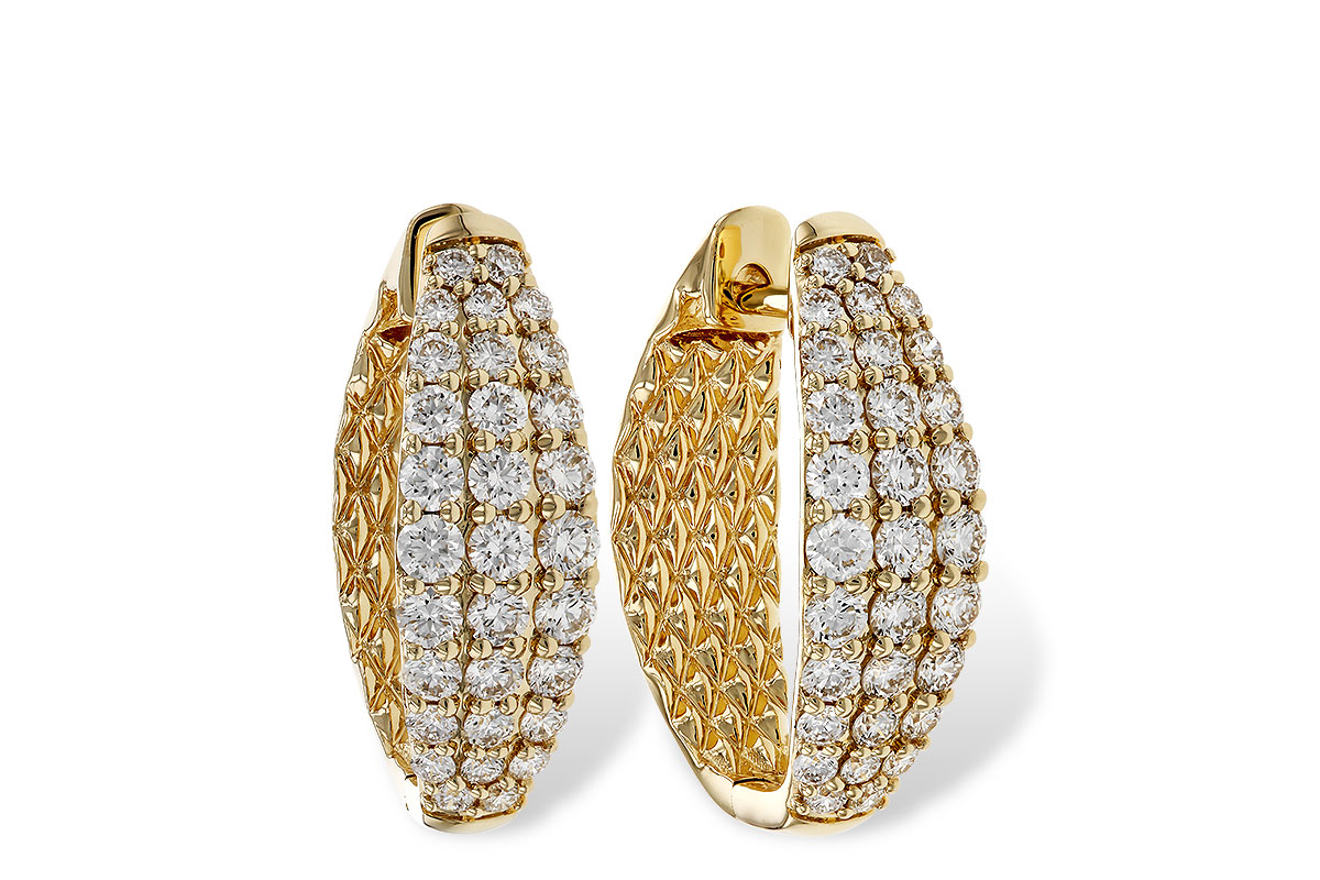 H329-40456: EARRINGS 1.00 TW