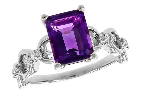 H329-43202: LDS RG 1.95 AMETHYST 2.05 TGW (9x7MM AMY)