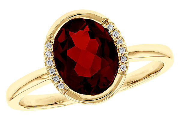 H330-28683: LDS RG 2.02 TW GARNET 2.05 TGW (9x7 GAR)