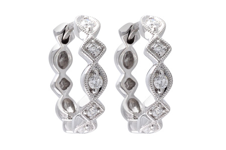 K055-73183: EARRINGS .22 TW