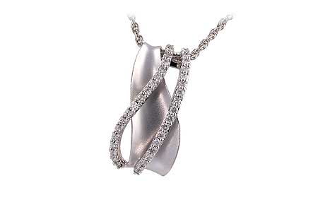K238-49583: NECKLACE .28 TW