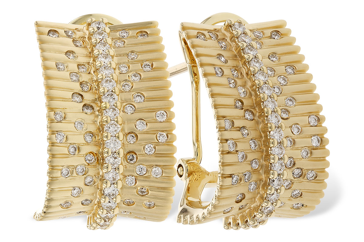 K238-51420: EARRINGS .76 TW
