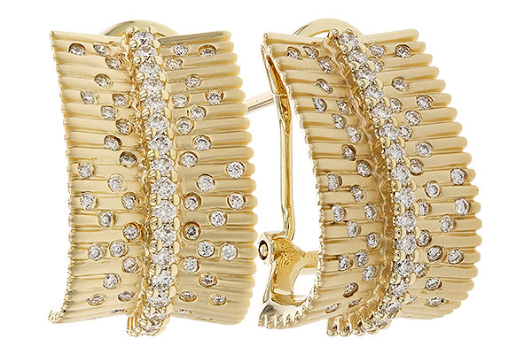 K238-51420: EARRINGS .76 TW