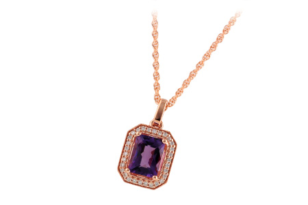 K242-12283: NECK 1.46 AMETHYST 1.57 TGW