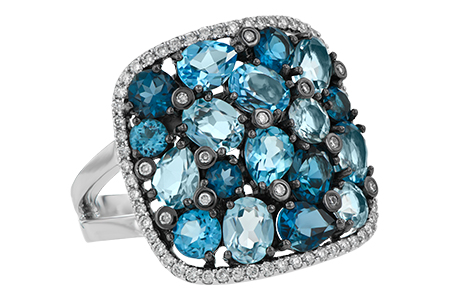 K242-14120: LDS RG 3.67 BLUE TOPAZ 3.94 TGW