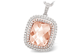 K243-04129: NECK 4.20 MORGANITE 4.66 TGW