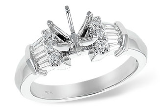 K243-91411: LDS SEMI DIA RG .33 BAG .50 TW