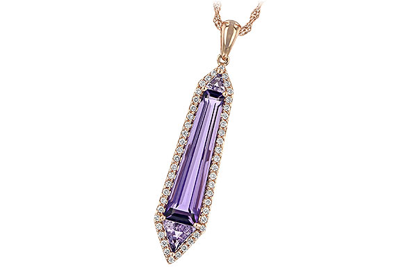 K243-92356: NECK 2.62 AMETHYST 2.85 TGW