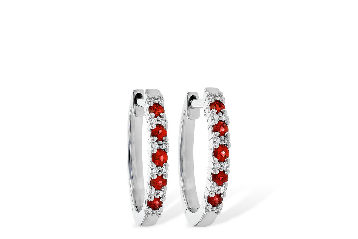K244-85983: EARR .24 RUBY .30 TGW
