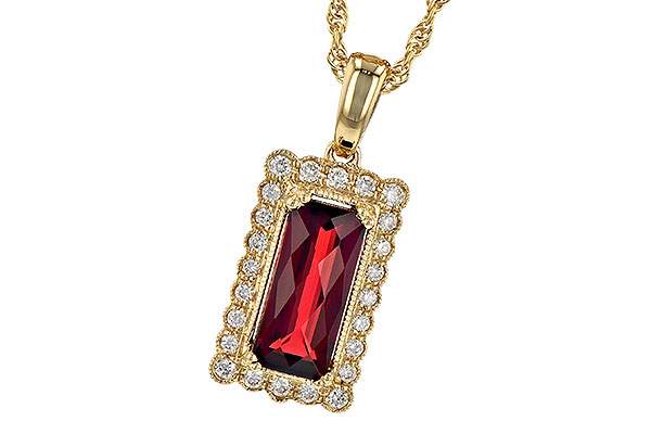 K327-55947: NECK 1.80 GARNET 1.95 TGW