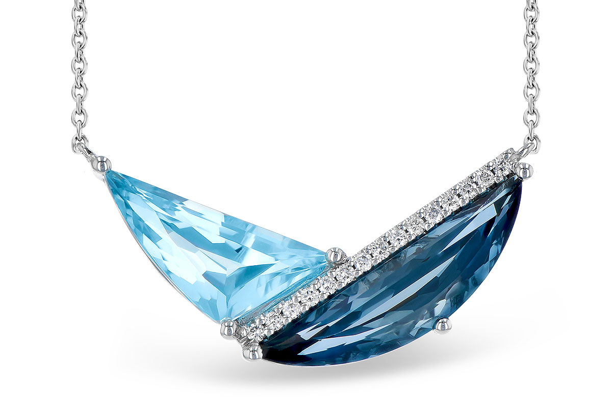K327-57783: NECK 4.66 BLUE TOPAZ 4.75 TGW