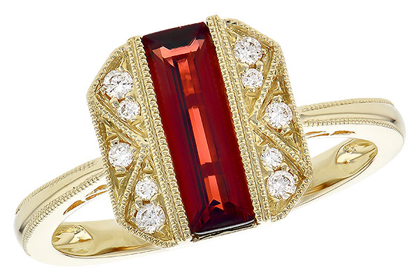 K327-59592: LDS RG 1.14 GARNET 1.25 TGW