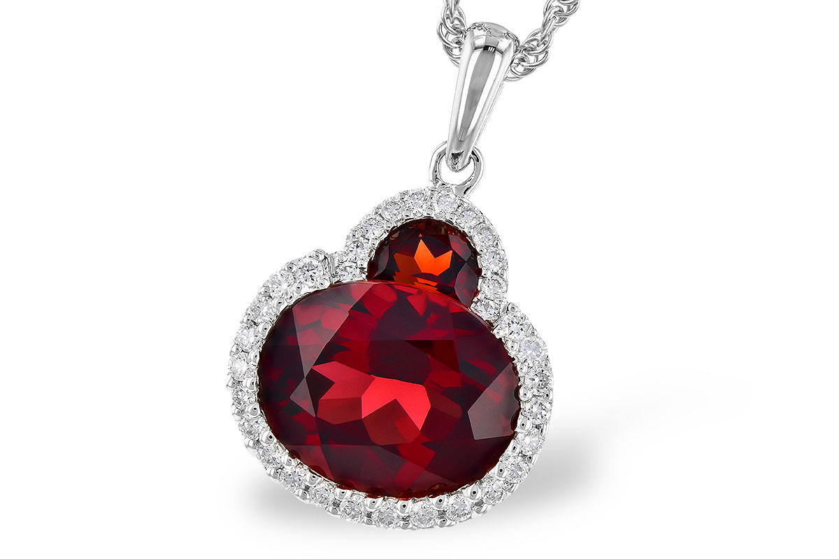 K327-62347: NECK 3.02 TW GARNET 3.16 TGW