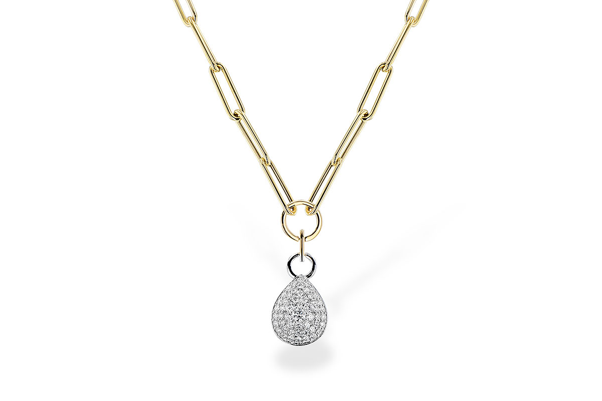 K328-45992: NECKLACE 1.26 TW (17 INCHES)