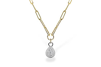 K328-45992: NECKLACE 1.26 TW (17 INCHES)