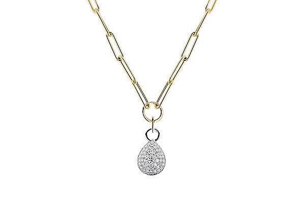 K328-45992: NECKLACE 1.26 TW (17 INCHES)