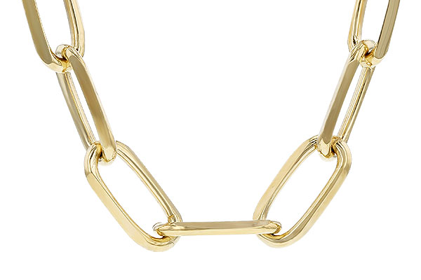 K328-51438: PAPERCLIP XL (24IN, 5.2MM, 14KT, LOBSTER CLASP)