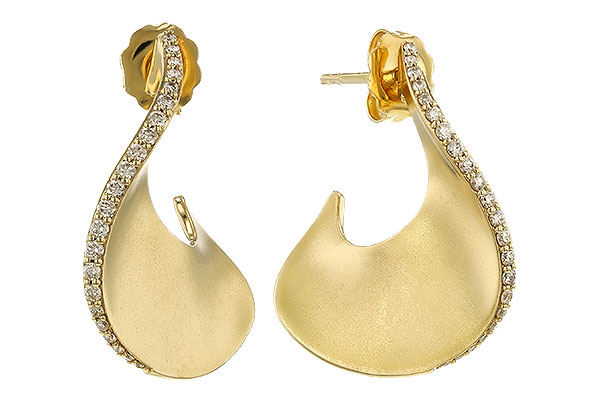 K329-36856: EARRINGS .25 TW