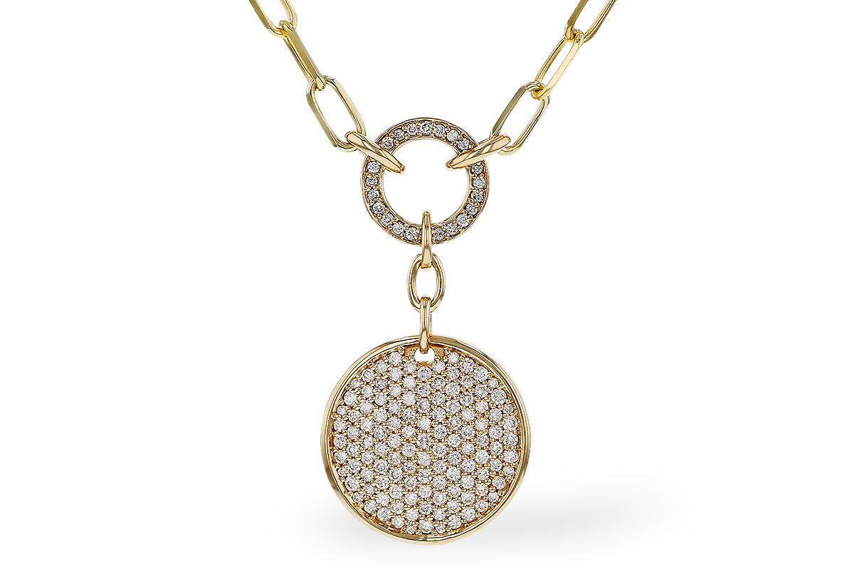 K329-38656: NECKLACE .92 TW (17")