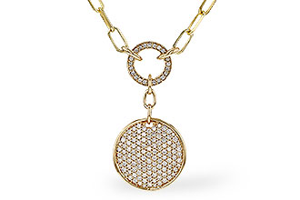 K329-38656: NECKLACE .92 TW (17")