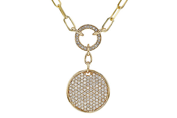 K329-38656: NECKLACE .92 TW (17")