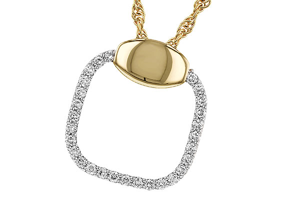 K329-42292: NECKLACE .20 TW