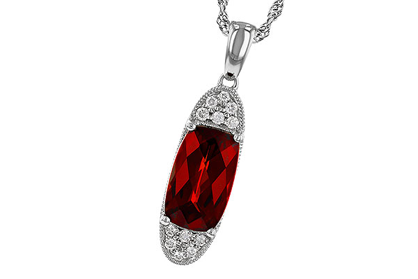 K329-43192: NECK 2.45 GARNET 2.55 TGW