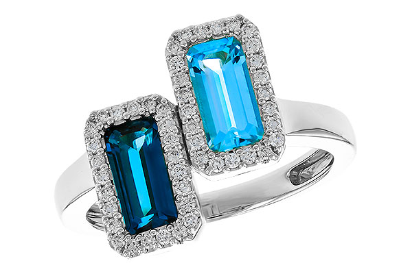 K329-45011: LDS RG 1.68 TW BLUE TOPAZ 1.90 TGW