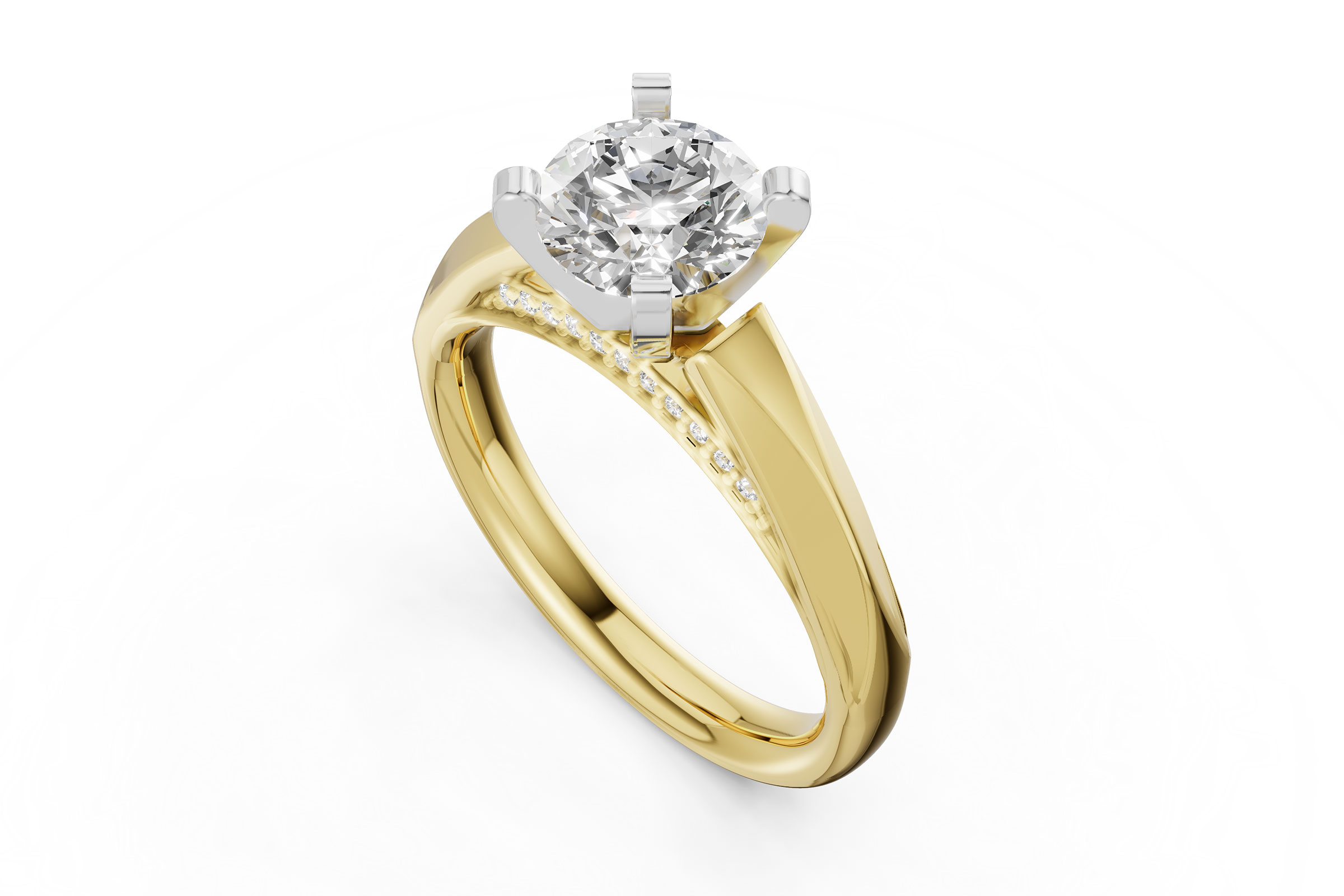 K330-28638: LDS SEMI DIA RG .08 TW