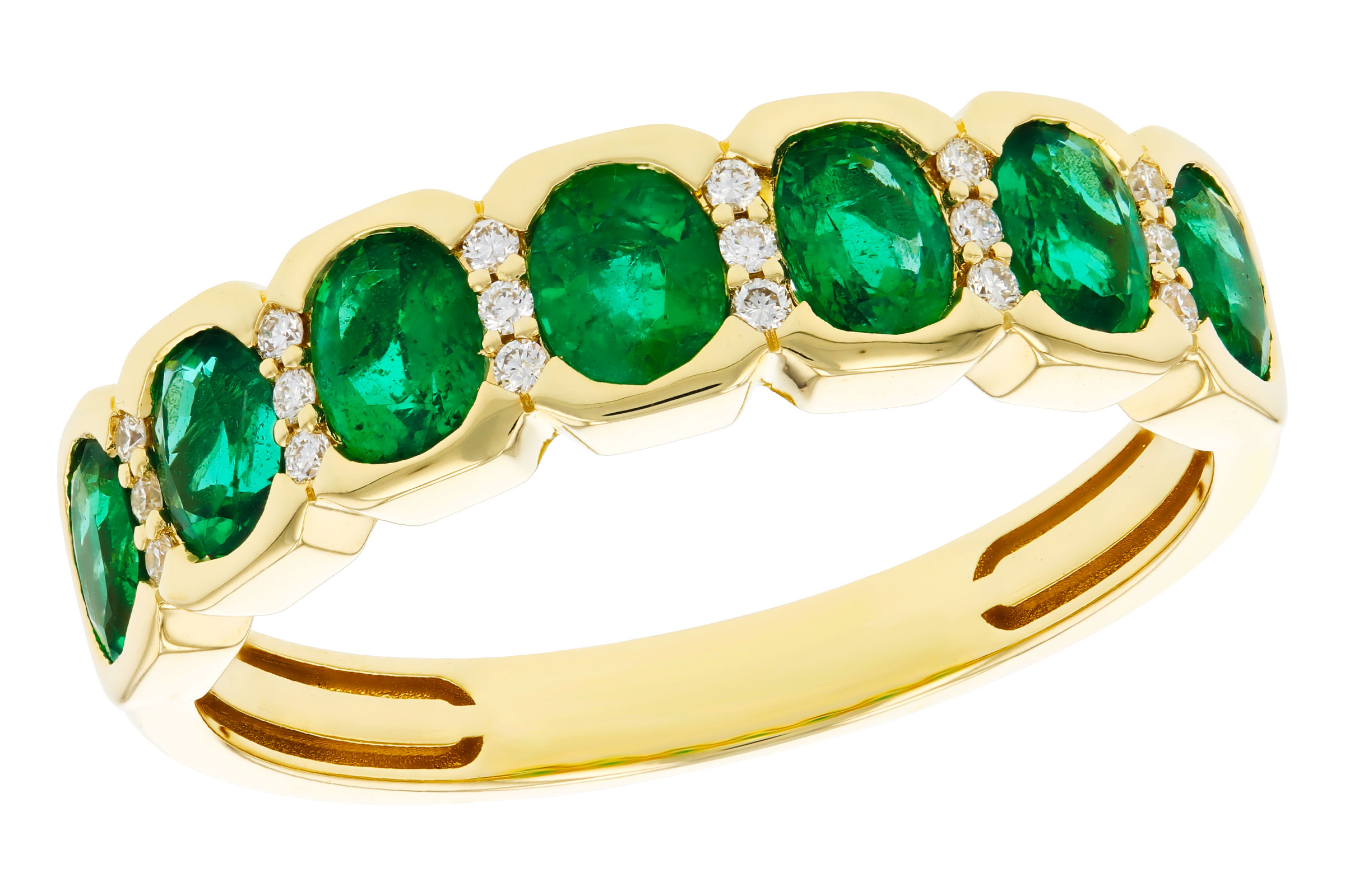 K330-29620: LDS WED RG 1.15 TW EMERALD 1.22 TGW