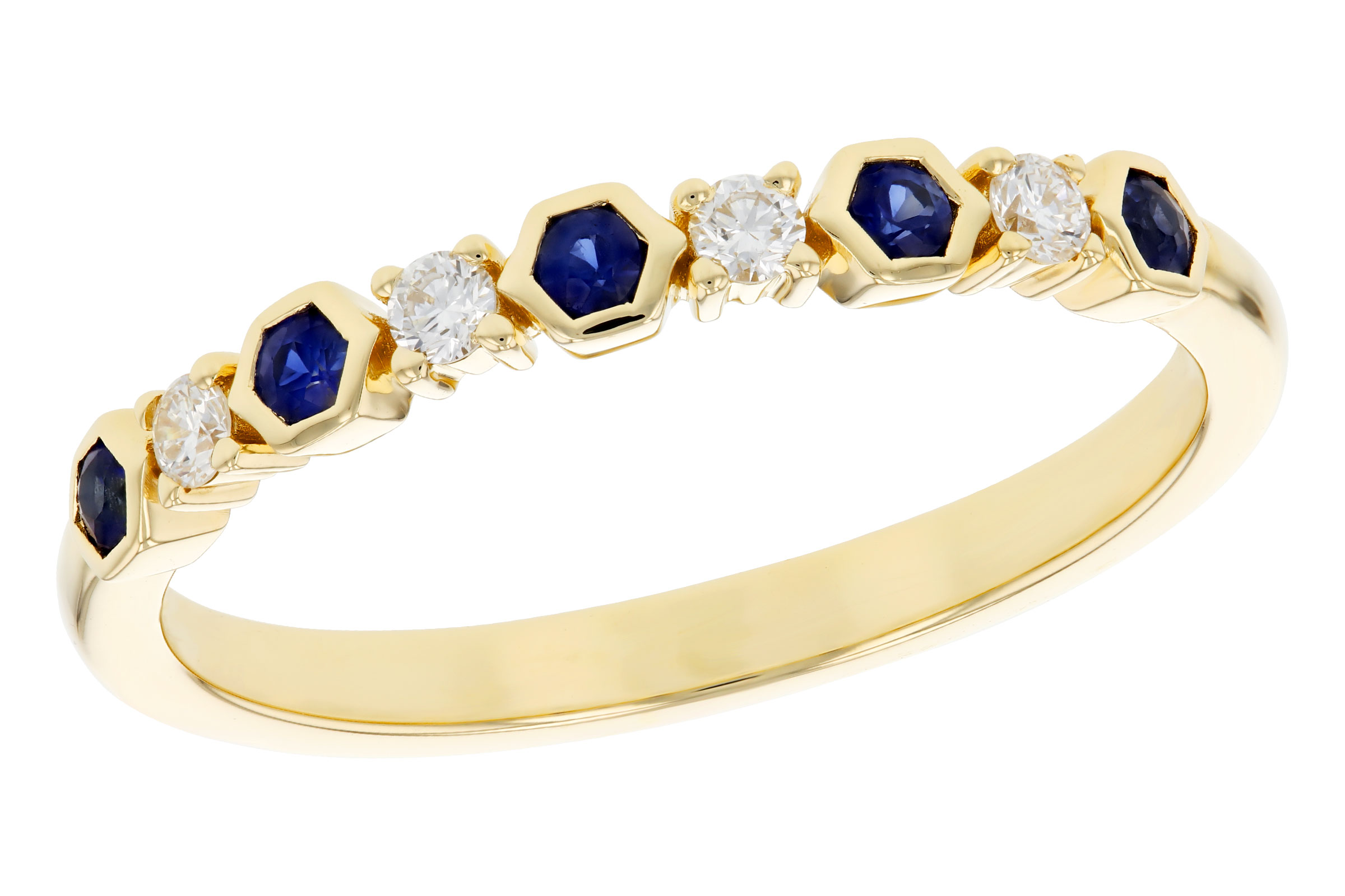 K330-30492: LDS WED RG .14 TW SAPPHIRE .24 TGW