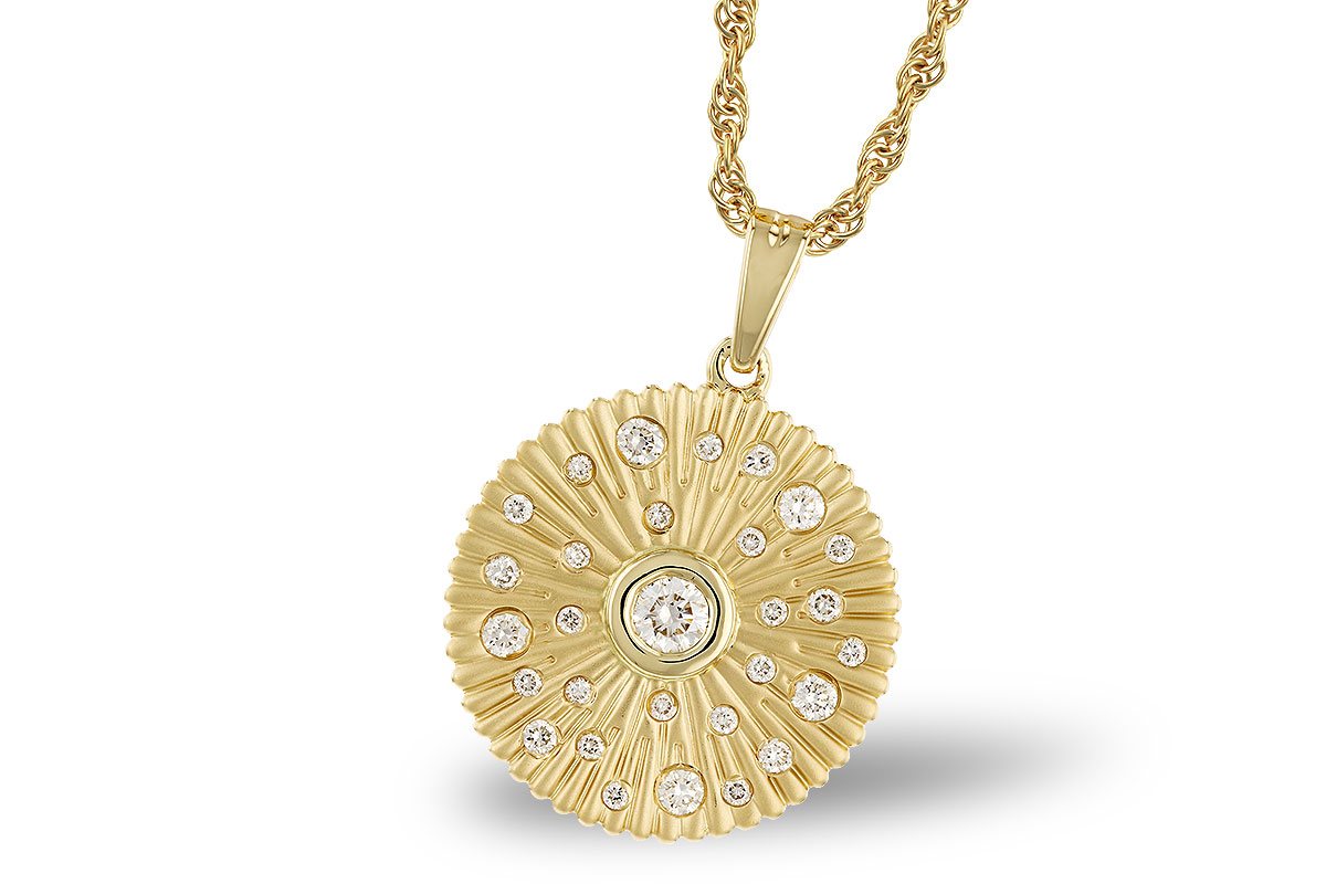 L238-49629: NECKLACE .24 TW