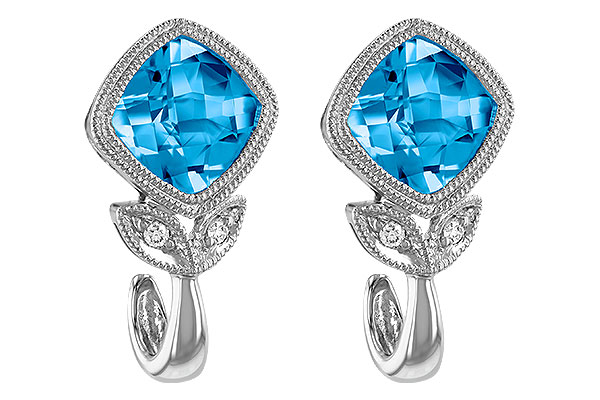 L242-15974: EARR 2.12 BLUE TOPAZ 2.14 TGW