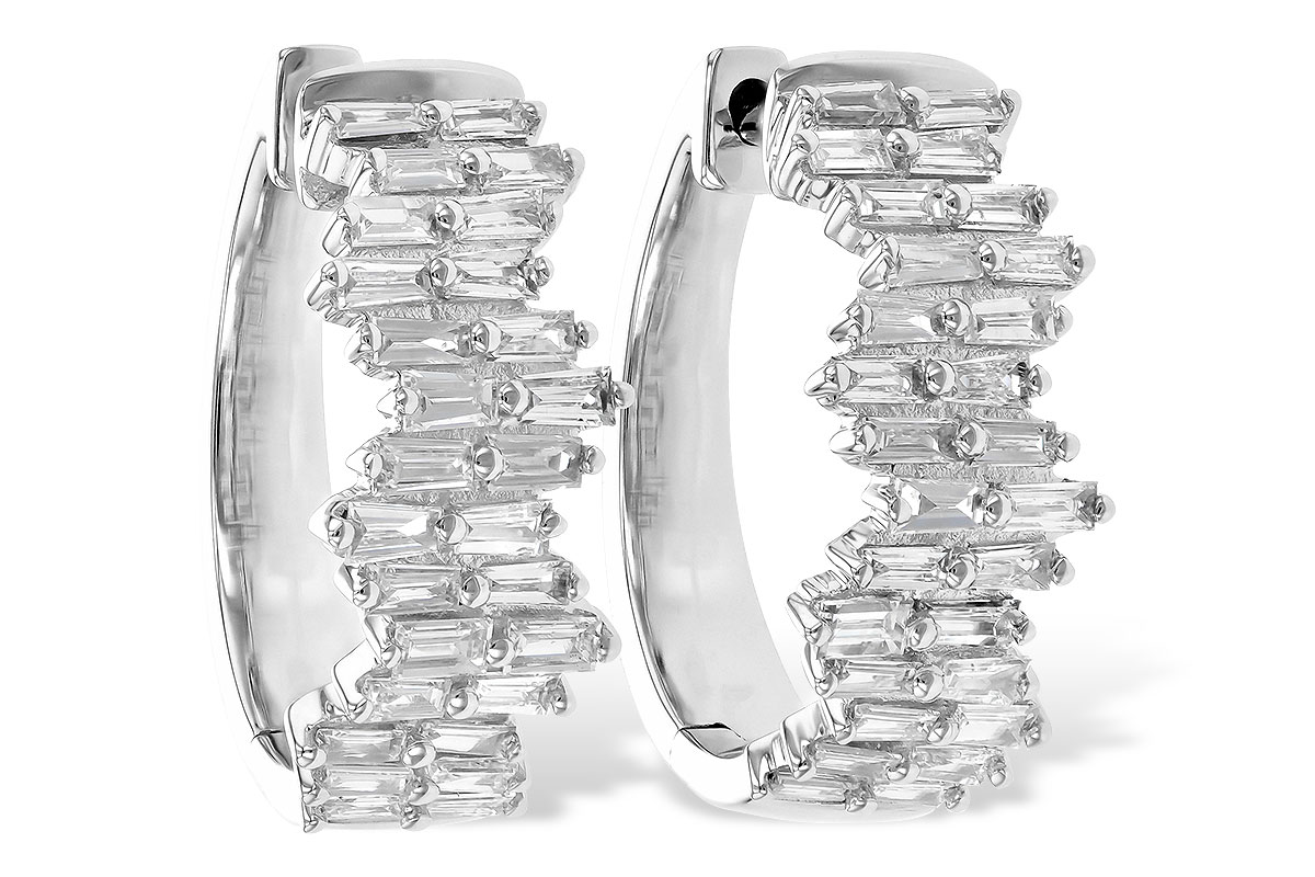 L244-86892: EARR .70 TW BAGUETTE DIAS