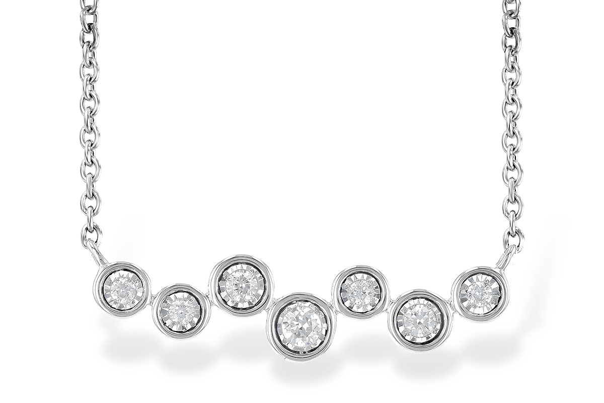 L244-88720: NECKLACE .13 TW